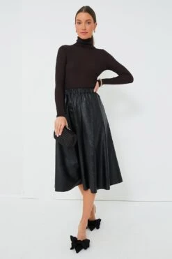 Black Vilma Vegan Leather Embossed Skirt -Staudes Store 09pMavVHuAIhjQ2or3h5aAfxzrbnQGdc 1