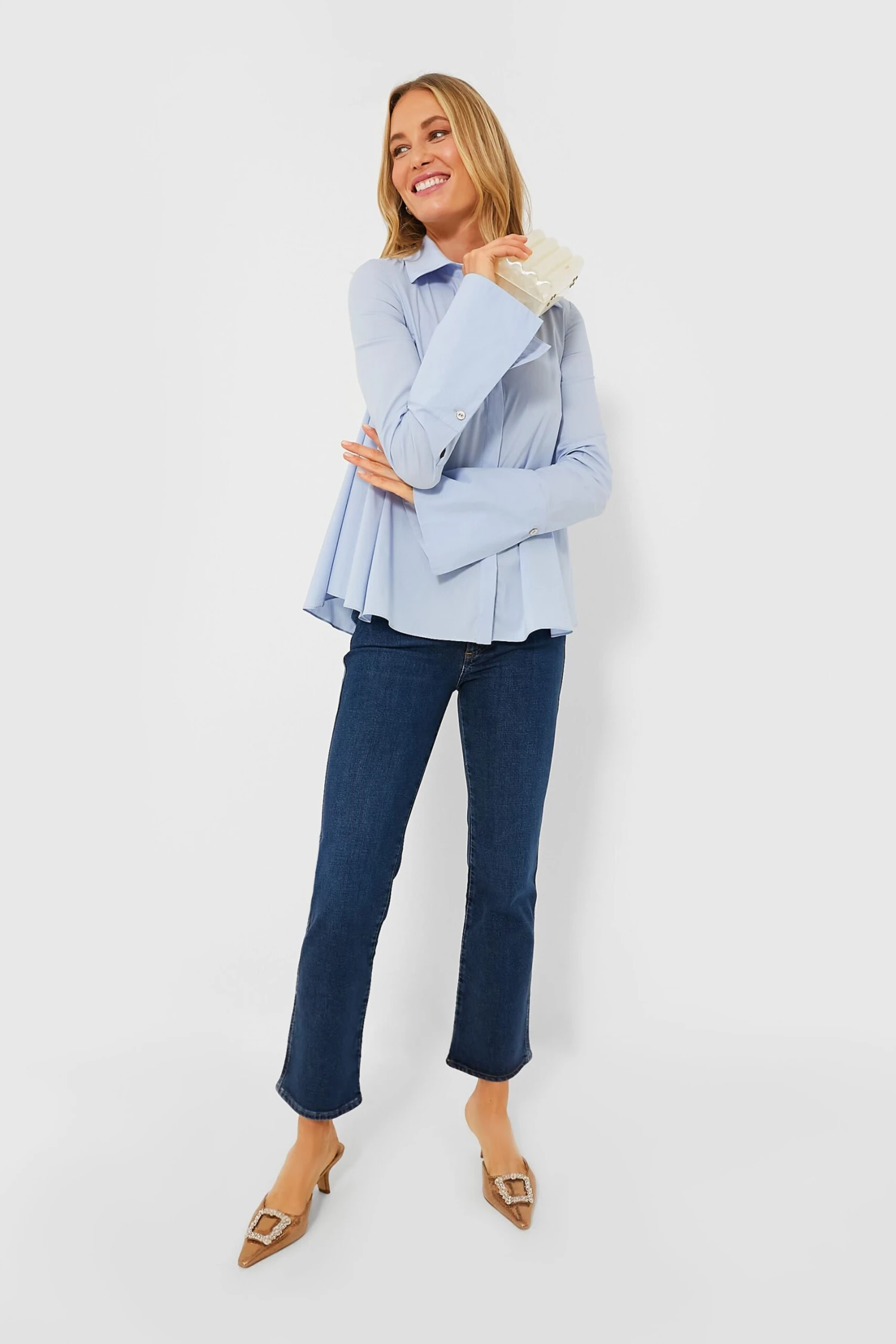 AGOLDE Song Pinch High Rise Kick Flare 2 AGOLDE Song Pinch High Rise Kick Flare - Image 2