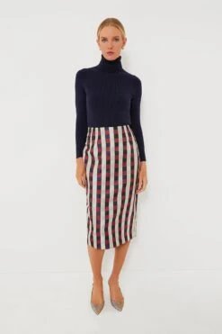 Bordeaux Check Jacquard Cynthia Skirt -Staudes Store 0uP0IzEFVt7dqjbGfVka1sSgJuTTvla5 1
