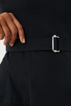 Midnight Deanna Short Sleeve Belted Midi Dress -Staudes Store 108ing0TkOliJx6Su0qnMq08Eo4KyQyP 1