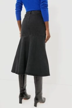 Washed Black Cyprus Midi Skirt -Staudes Store 2EZZ7SL1t6d4JP8jo4dEOvGf9i3I3J1x 1