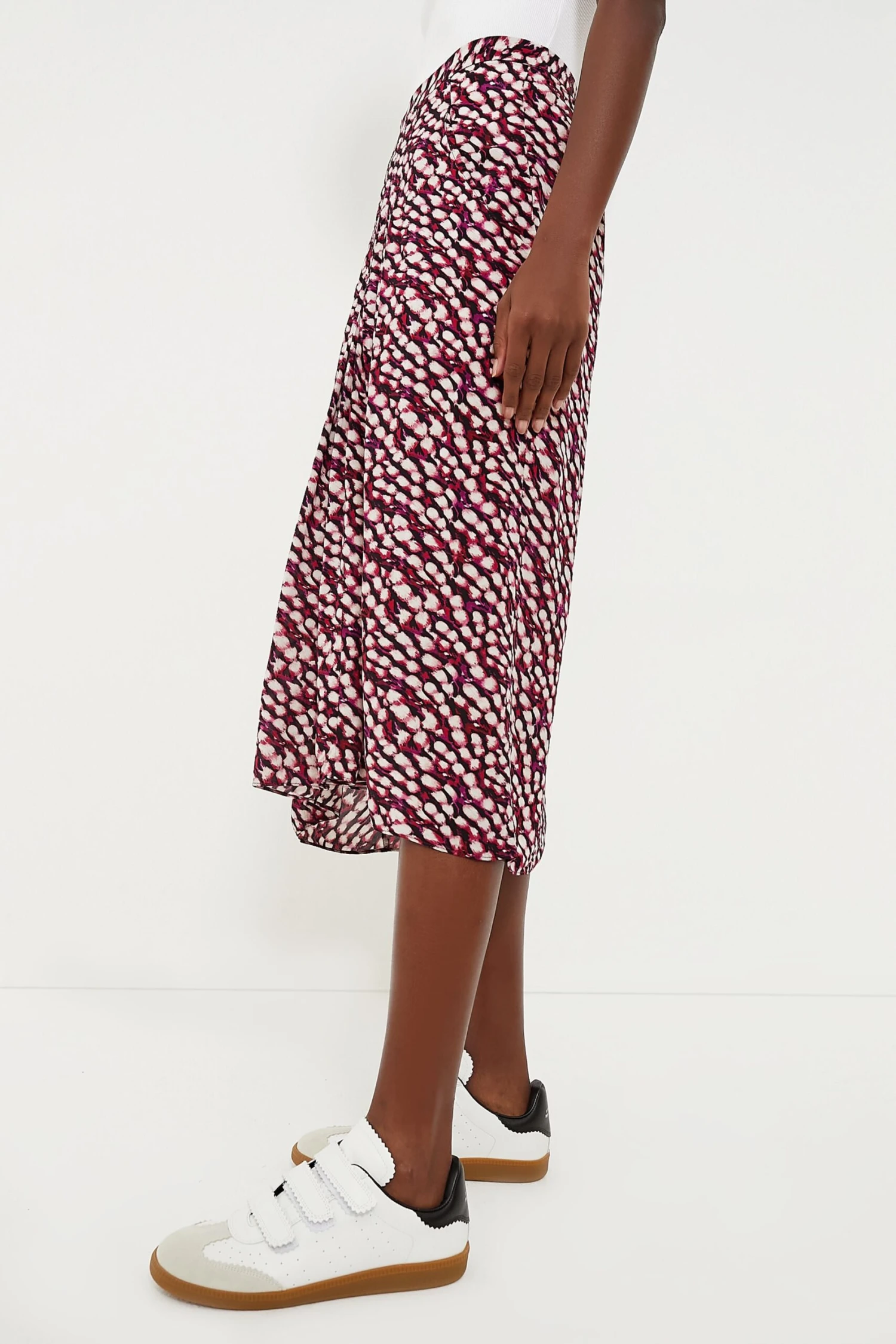 Isabel Marant Etoile Raspberry Eolia Skirt 3 Isabel Marant Etoile Raspberry Eolia Skirt - Image 3