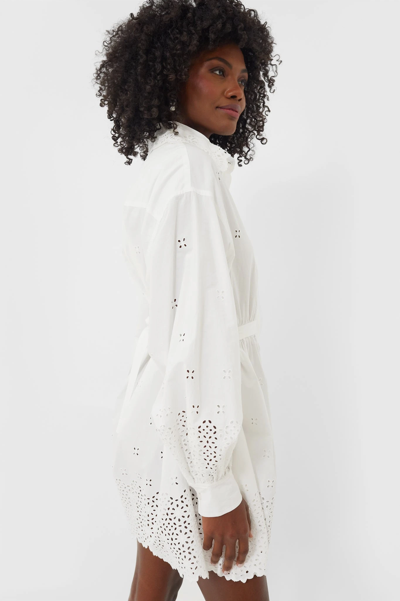 ULLA JOHNSON Cowrie Gemma Dress 3 ULLA JOHNSON Cowrie Gemma Dress - Image 3