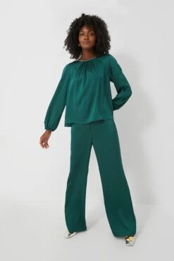 Rainforest Green Adah Blouse -Staudes Store 3nqn05bWw15FwrSbYv0jd66p2U6Etipf 1