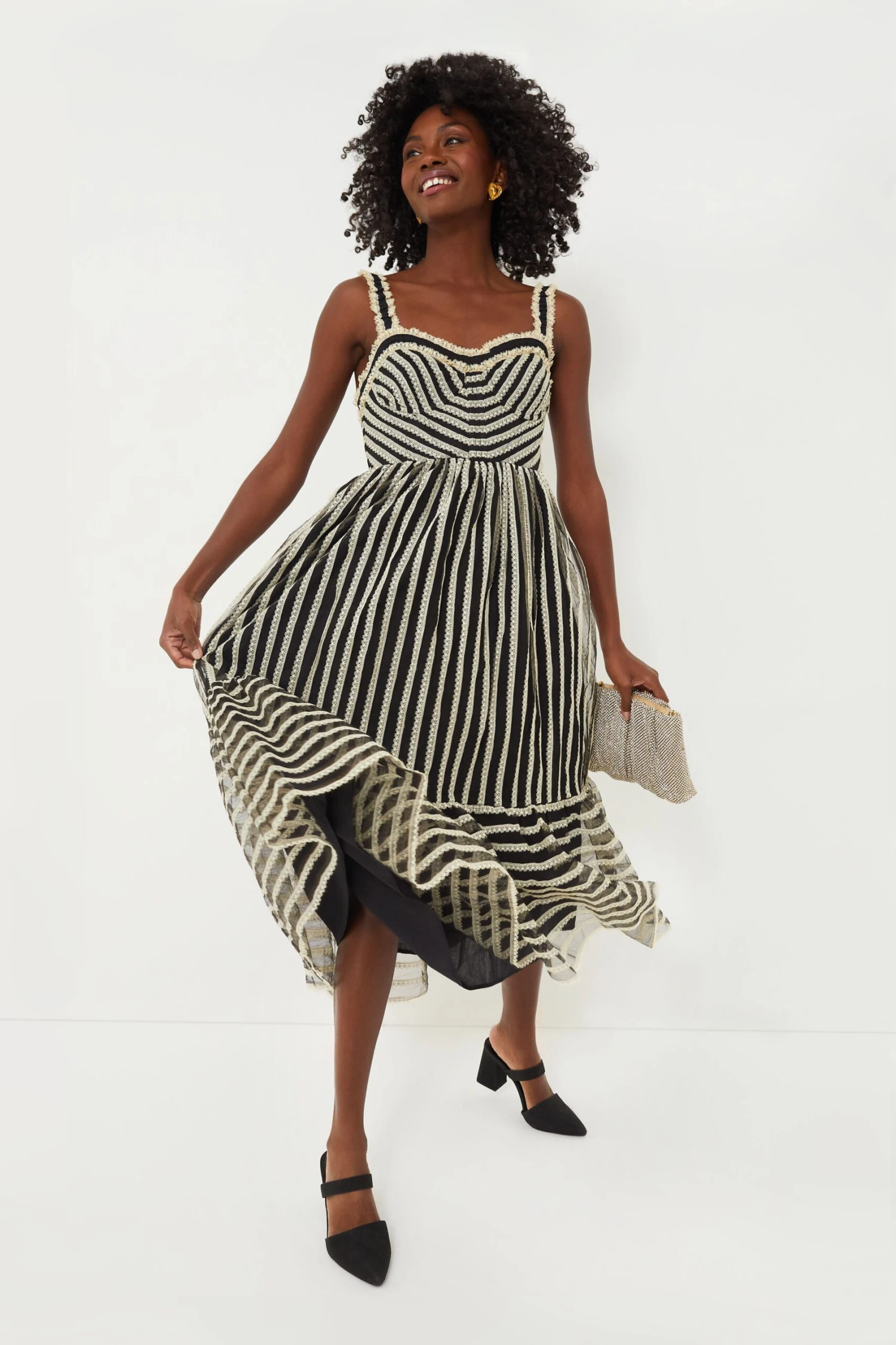 Multi Verona Lace Corset Dress 2 Multi Verona Lace Corset Dress - Image 2