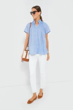 Chambray Rae Blouse -Staudes Store 58zTkZzueEdzVqK3tunDKGM1SJgujLhD 1