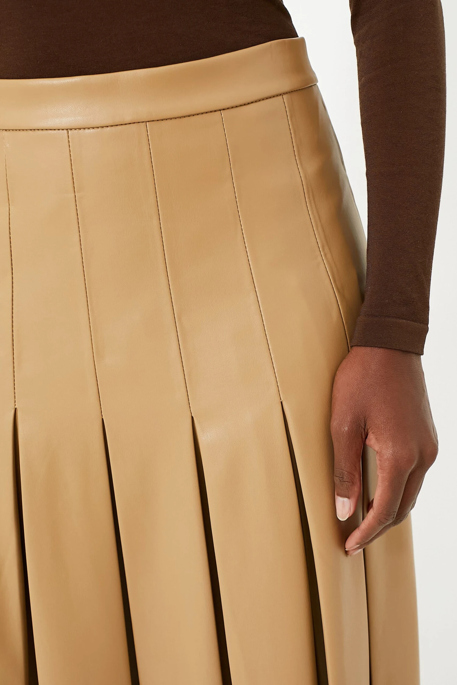Veronica Beard Khaki Herson Skirt 5 Veronica Beard Khaki Herson Skirt - Image 5