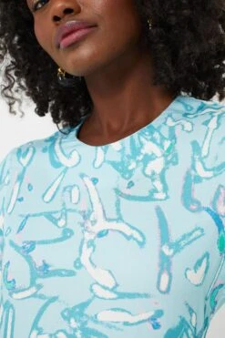 Blue Abstract Hattie Midi Dress -Staudes Store 7K3iAC1cBB14fYHeW9qmRkkUJERvihQP 1