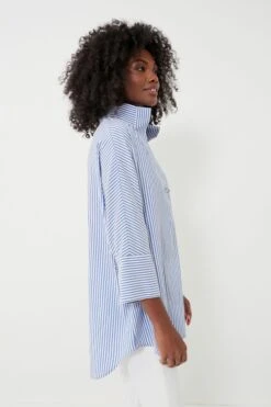 Blue Stripe Willow Blouse -Staudes Store 7ncWC1srXIjB8onaMyrpONH8SotVfllp 1