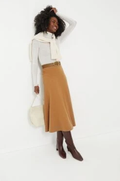 Vanessa Bruno Camel Boushra Midi Skirt 11 Vanessa Bruno Camel Boushra Midi Skirt -Staudes Store 861qV6IIutjf0RExZ8xQYMxXsWRudXzD 1