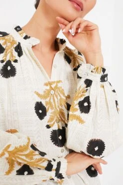 Black Noir Triple Bloom Blouse -Staudes Store 8JJLIutrlkwzfwHXDhsIPGhZYITHFzoh 1