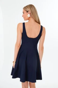 Staud Navy Mini Wells Dress -Staudes Store 9HRk1xQF08HwthUu8bRydcjJFaMtuv6K 1