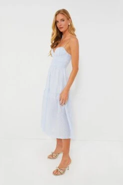 Blue Stripe Sasha Midi Dress -Staudes Store 9SkfhcmyZuSKdHAOQjhiM0G2aamoHMip 1