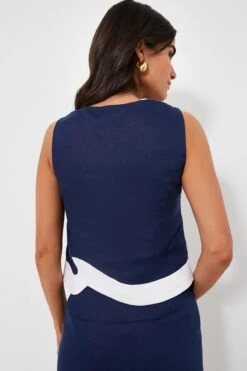 Staud Navy And White Raphael Top 9 Staud Navy And White Raphael Top -Staudes Store 9pJGGwWPanEqg0xtR7WjdSnURumTvsbR 1