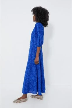 Royal Blue Button Front Brady Maxi Dress -Staudes Store AU2ZSDhMoyrC05uqLvzAPsYPPS0OiPoJ 1