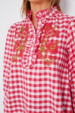 ANTIK BATIK Red Polly Blouse -Staudes Store AzrQk551V6hHxoZBzgbCVR750kuyzcAg 1