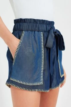 Light And Dark Blue Moni Shorts -Staudes Store BCZtZwpc96OTeUUHU0AcJ27Oi2kEstc3 1