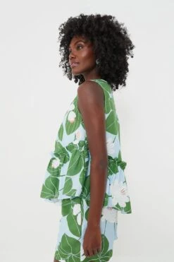 Green Waterlily Alora Linen Top 8 Green Waterlily Alora Linen Top -Staudes Store Bxzn82S2iINSnbtkHg2V3EhQgKVgRXjT 1