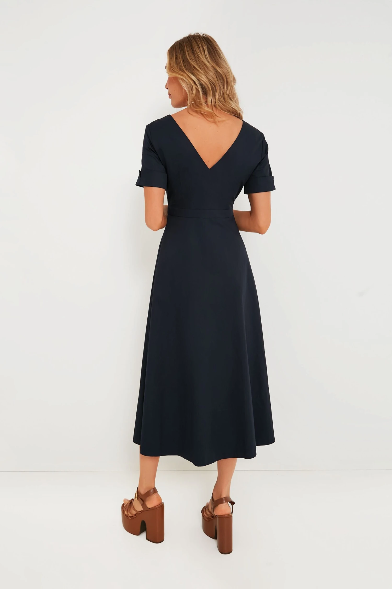 Navy Kate Maxi Dress 4 Navy Kate Maxi Dress - Image 4