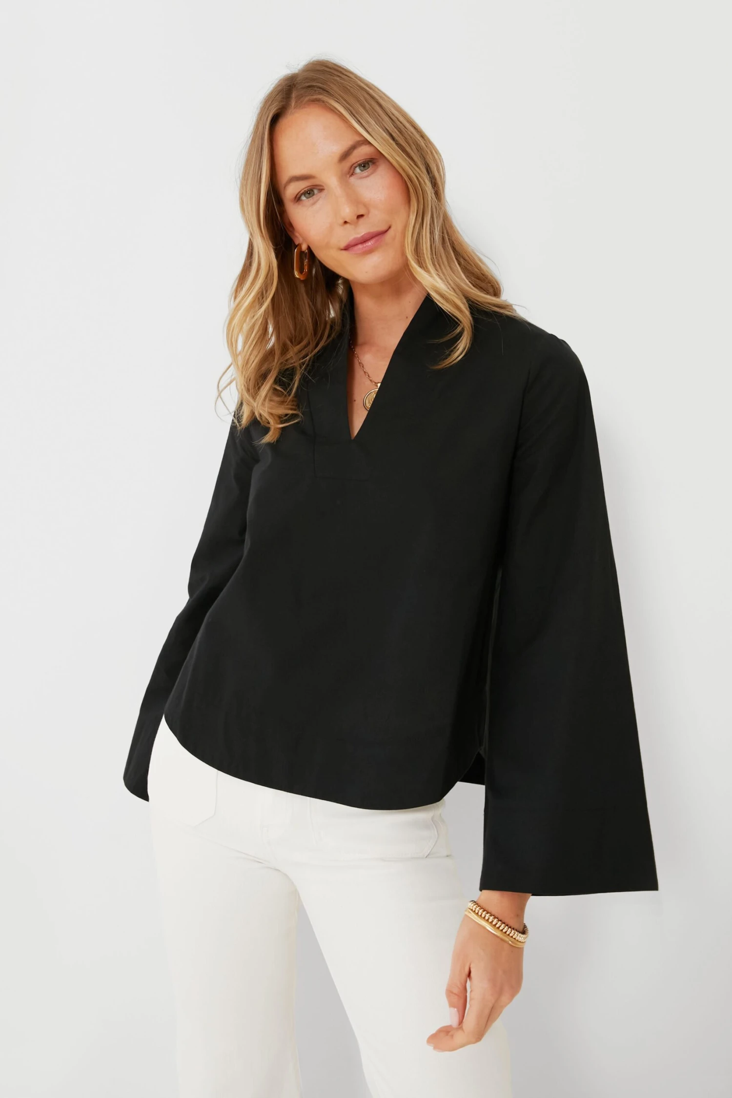 Black Norella Blouse 1 Black Norella Blouse