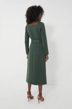 Forest Green Long Sleeve Elle Dress -Staudes Store CyFql40NEsaRAVU6k9nqK2sT2qlOeqiD 1