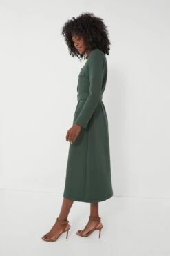 Forest Green Long Sleeve Elle Dress -Staudes Store DXmf8yaOhMuwYxI2b8DIiafU4kG8rYAI 1