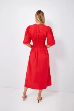 Cherry Tomato Agnata Midi Dress -Staudes Store EUKteRJQ3SIv83HwlZtIXOHNulh2tbLv 1