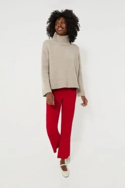 Red Compression Knit Ashford Pants -Staudes Store ExjfjQTDq3OrIQtNOKOoio7BbQO6nZ4C 1
