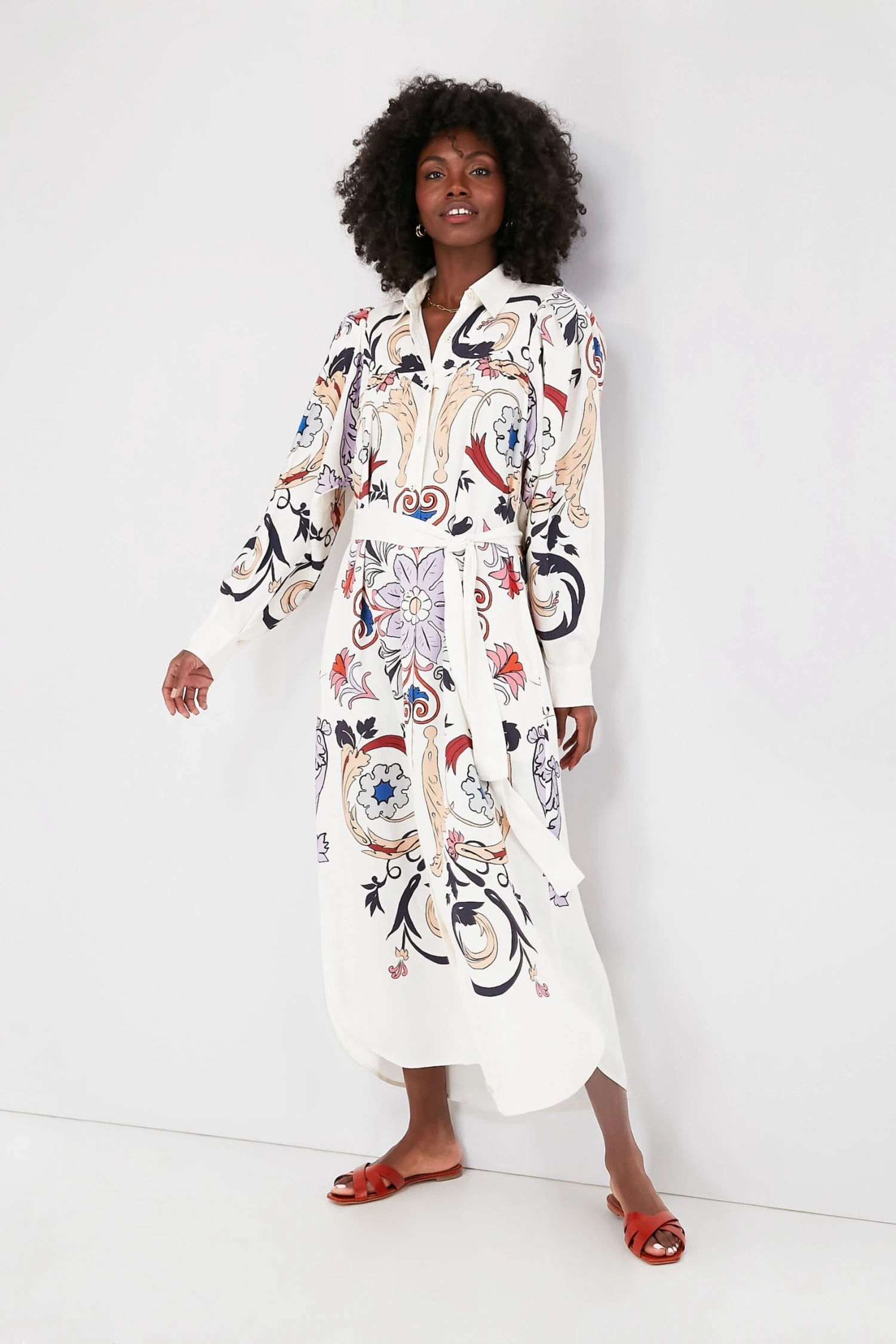 Scrolls Multi Gard Luna Dress 1 Scrolls Multi Gard Luna Dress