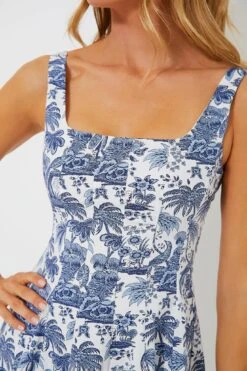 Staud Blue Toile Mini Wells Dress 10 Staud Blue Toile Mini Wells Dress -Staudes Store FtIs2stu9CgXS5zv2Vag9Li1WssgE8wt 1