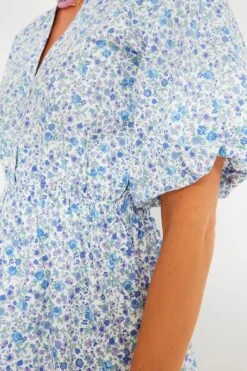 Blue Ditsy Floral Loren Mini Dress -Staudes Store GLFXG8tJMJJ9Y1RT4W8SZBka2zHLpdIY 1