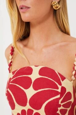 Farm Rio Palermo Red Sleeveless Dress -Staudes Store HdI1ZdqfLwOZknKjbleJQ7LXbZ3nc9eJ 1