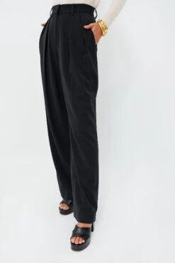 Staud Black Luisa Pant