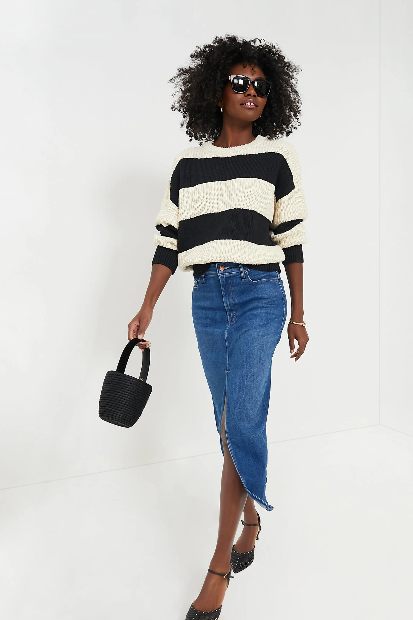 MOTHER How Are Hue? The Reverse Pencil Pusher Skirt 2 MOTHER How Are Hue? The Reverse Pencil Pusher Skirt - Image 2