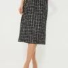 Onyx Tweed Cece Skirt