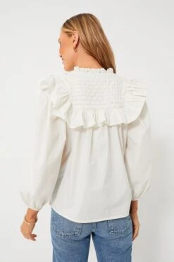 Ivory Vivienne Blouse -Staudes Store JkiBs3zN9PEs6CWWrrM3BZAnPr9ZIlh3 1