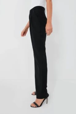 ANINE BING Black Twill Carrie Pant -Staudes Store NBChNIozSMTmqLw4IKQRfNo3LknrUqWg 1