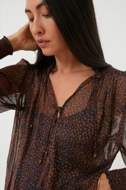 Navy Brown Floral Prado Top -Staudes Store NiSvCj2QeQj1H93YfXVsCPVSlB1FnRsb 1