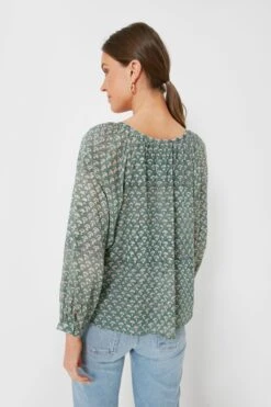 Day Flowers Juniper Frances Blouse -Staudes Store OLmlkJNGwIKaJFCUzchNV30S52W9MqXf 1