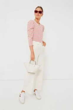 Red Striped Vesty Long Sleeve Crewneck -Staudes Store OMoD7g19rp7Wy39Vhw6enlT4kcgbmEXY 1