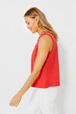 Red Veronica Top -Staudes Store OO5YJcx5IQSNvbhLYndF24nuwULAFqWy 1