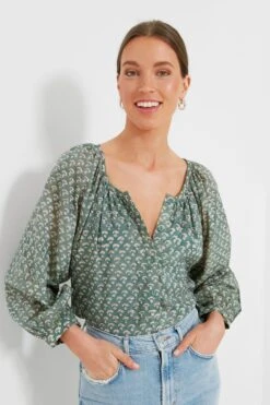 Day Flowers Juniper Frances Blouse -Staudes Store PgeSVX9Vm4WMoKJyYzUT7FbDLNrRoJU7 1