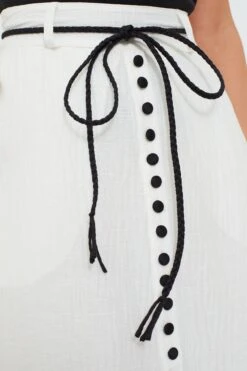 Alba Black Grace Silk Linen Midi Skirt -Staudes Store RV6pq4bRsyHuF1KOohfKkxMhiPpDMvBP 1