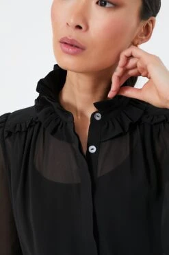 Black Sheer Elana Blouse -Staudes Store RihJKVlpMxnTBKUMn4OwAUmxxk3GEfzm 1