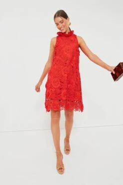 Red Guipure Lace Blythe Dress 11 Red Guipure Lace Blythe Dress -Staudes Store RmSydyM4W8j8e7qVmgmj5PnNAWjH6Qmv 1