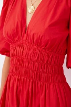 Cherry Tomato Agnata Midi Dress -Staudes Store Roez2SSNLgPboKiKEUN0gLPZxEosEgVG 1