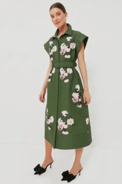 Olive And Pressed Powder Floral Chloe Dress -Staudes Store RwxCzWHPkqKvd1XOd78Ffcvens7yqkqQ 1