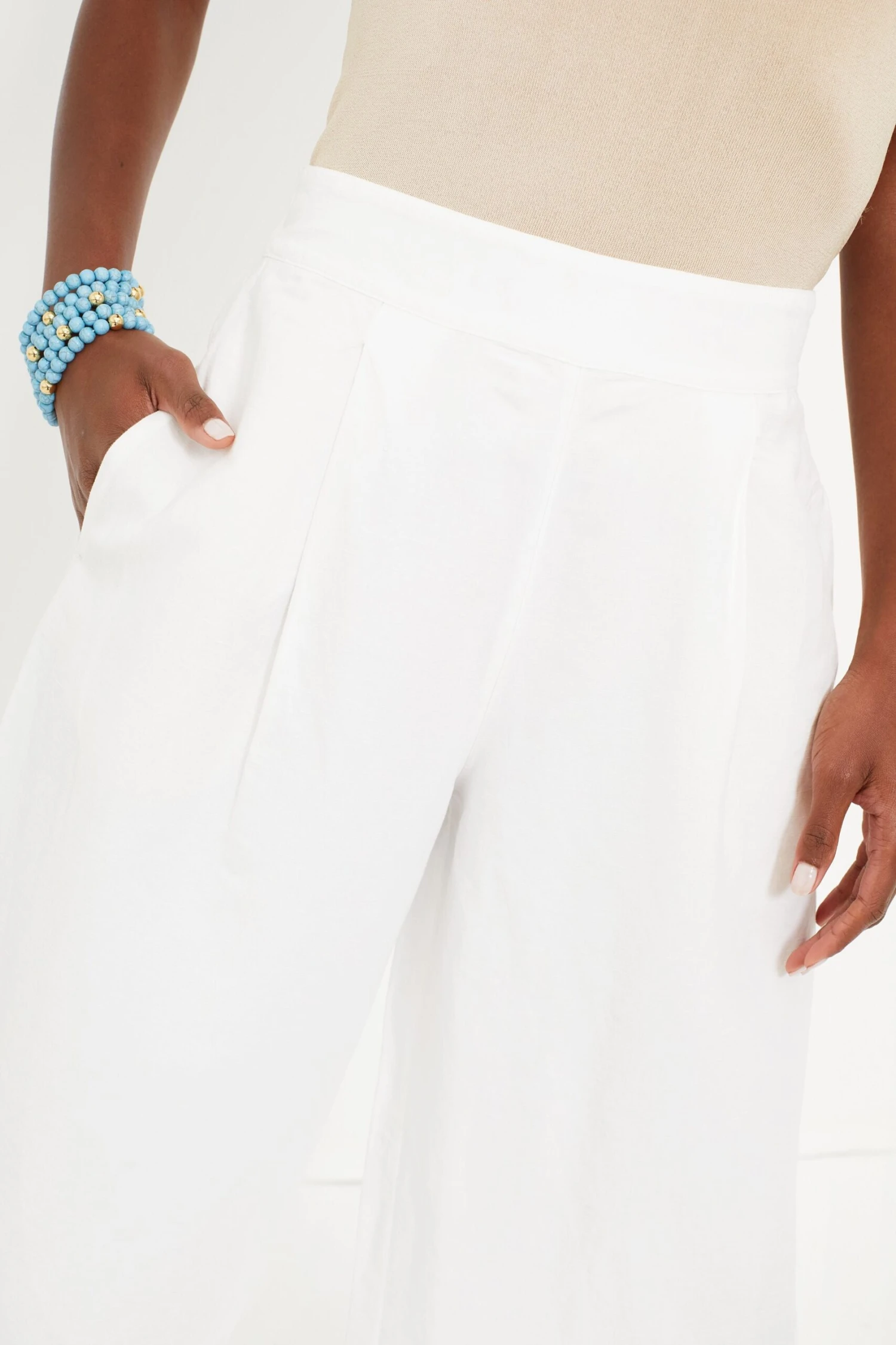 Vineyard Vines White Cap Wide Leg Linen Pants 5 Vineyard Vines White Cap Wide Leg Linen Pants - Image 5