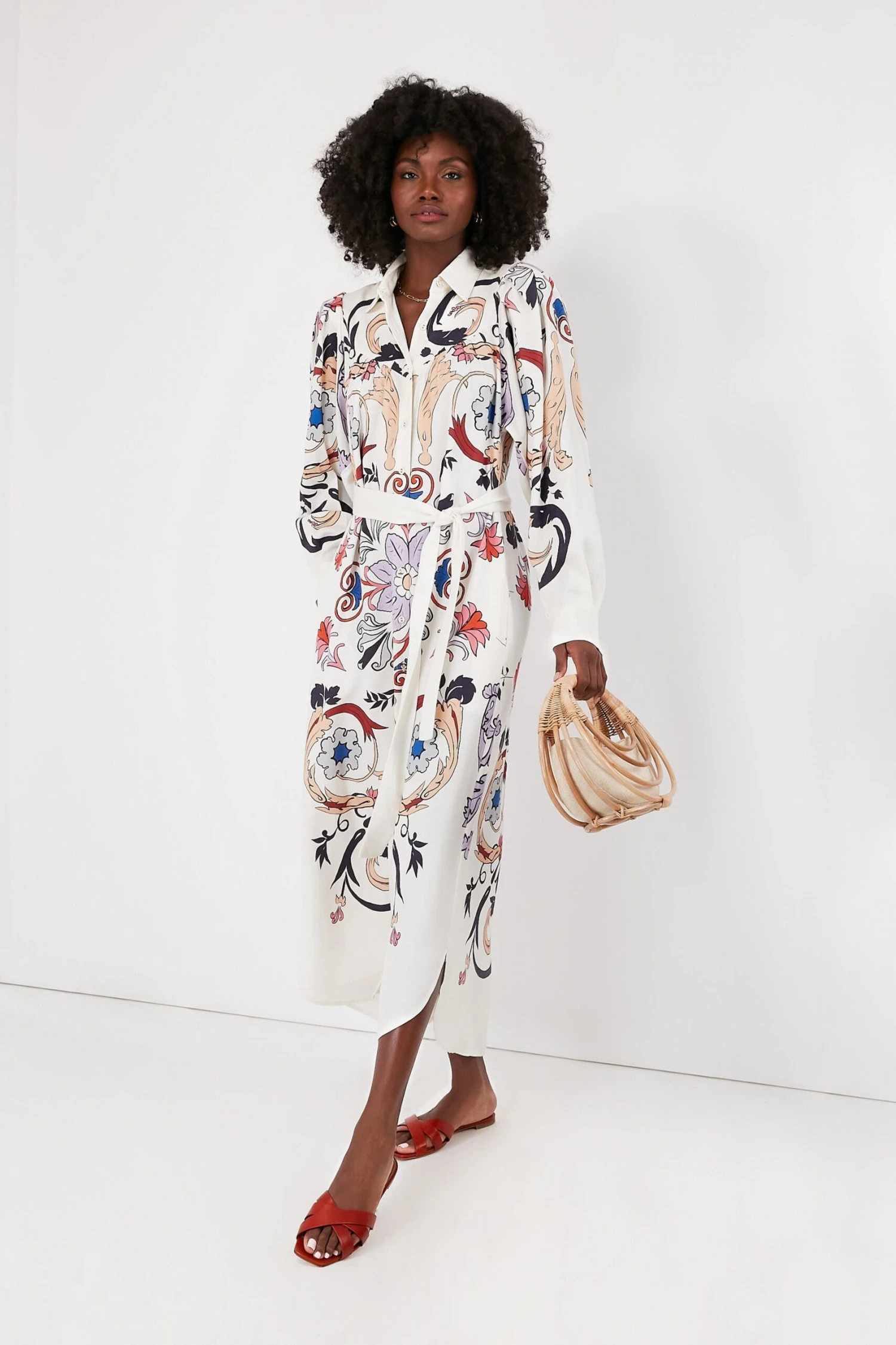 Scrolls Multi Gard Luna Dress 2 Scrolls Multi Gard Luna Dress - Image 2