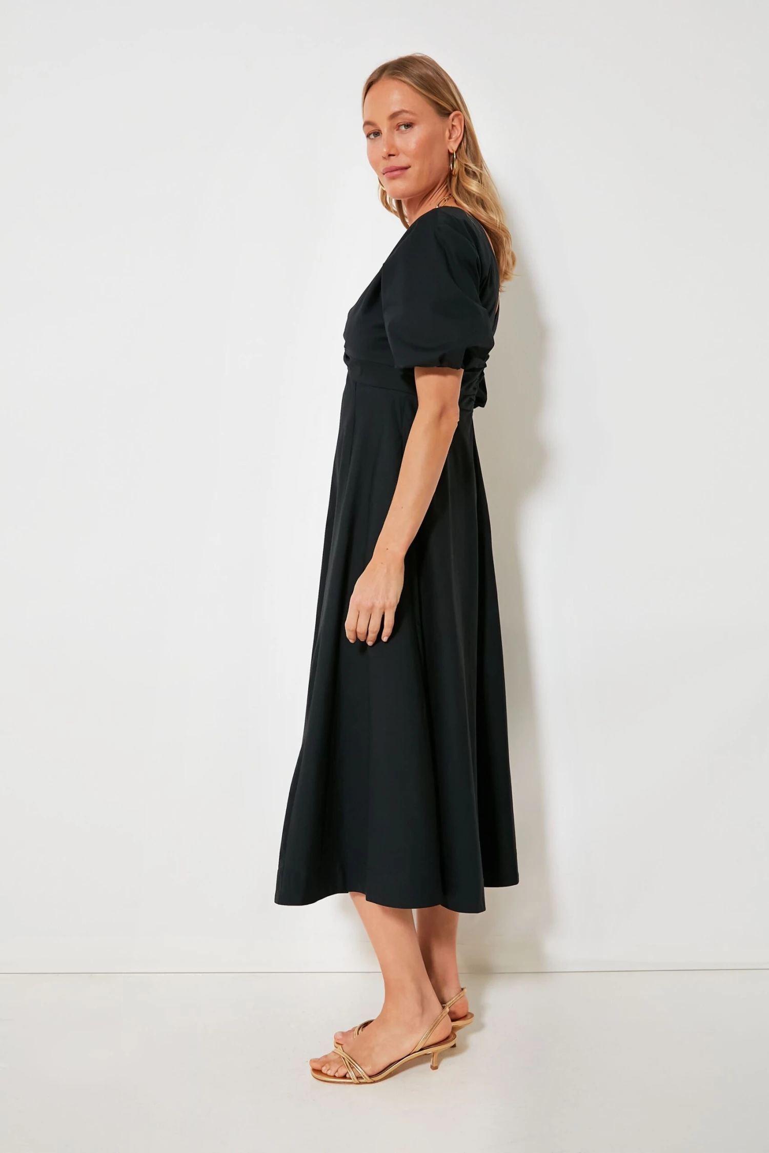Staud Black Finley Dress 3 Staud Black Finley Dress - Image 3